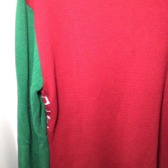 Ugly Christmas Sweater Brand Christmas Fireplace Large Ugly Sweater - Picture 14 of 16